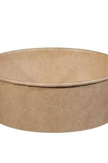 20 Oz Kraft Karton Salata Kasesi 550cc Kapaklı – Tek Kullanımlık ve Hijyenik