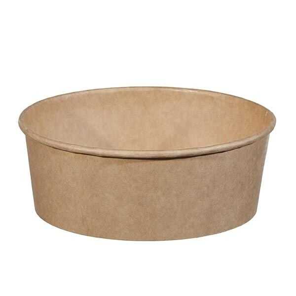 20 Oz Kraft Karton Salata Kasesi 550cc Kapaklı – Tek Kullanımlık ve Hijyenik