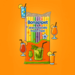 Bonapipet frozen pipet – 23,5-24 cm uzunluk – 7-8 mm dış çap – jelatinli – körüklü – 50’li karışık renk paket – koli 5.000 adet