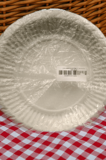 Plastik Tek Kullanımlık Tabak 17 cm – 100’lü Paket – 2.000’lik Koli