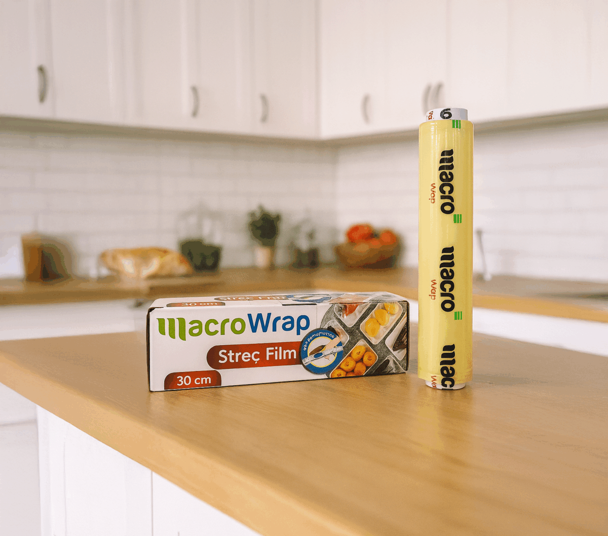 MakroWrap 8 Mikron Kutulu Streç Film 30x170 m
