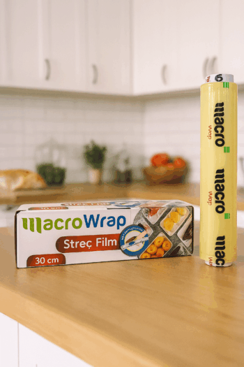 MakroWrap 8 Mikron Kutulu Streç Film 30x170 m