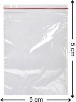 Alternatif Metin: 5x5 cm kilitli torba – 2000 adet paket
