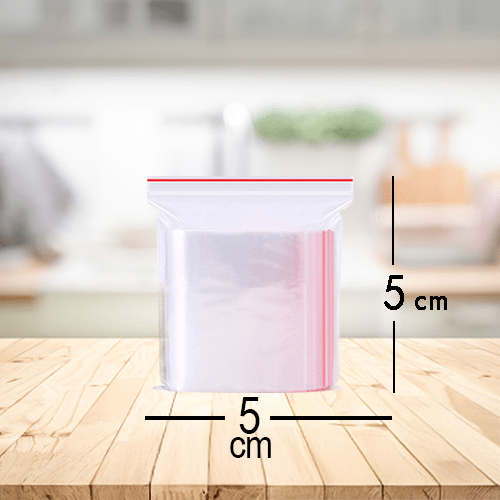 Alternatif Metin: 5x5 cm kilitli torba – 2000 adet paket