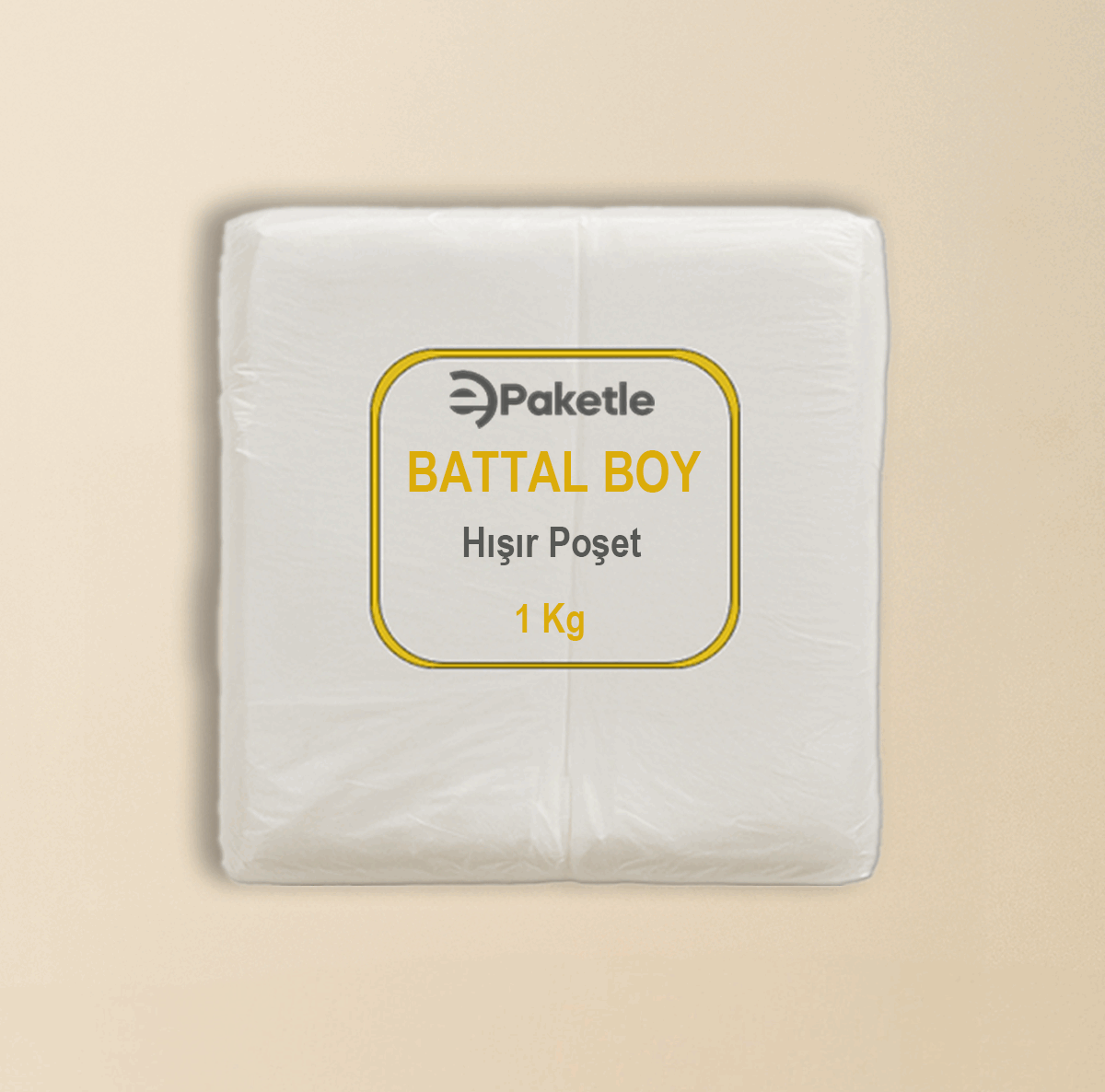 Hışır Atlet Poşet Battal Boy – 1 KG Paket – 10 KG Koli