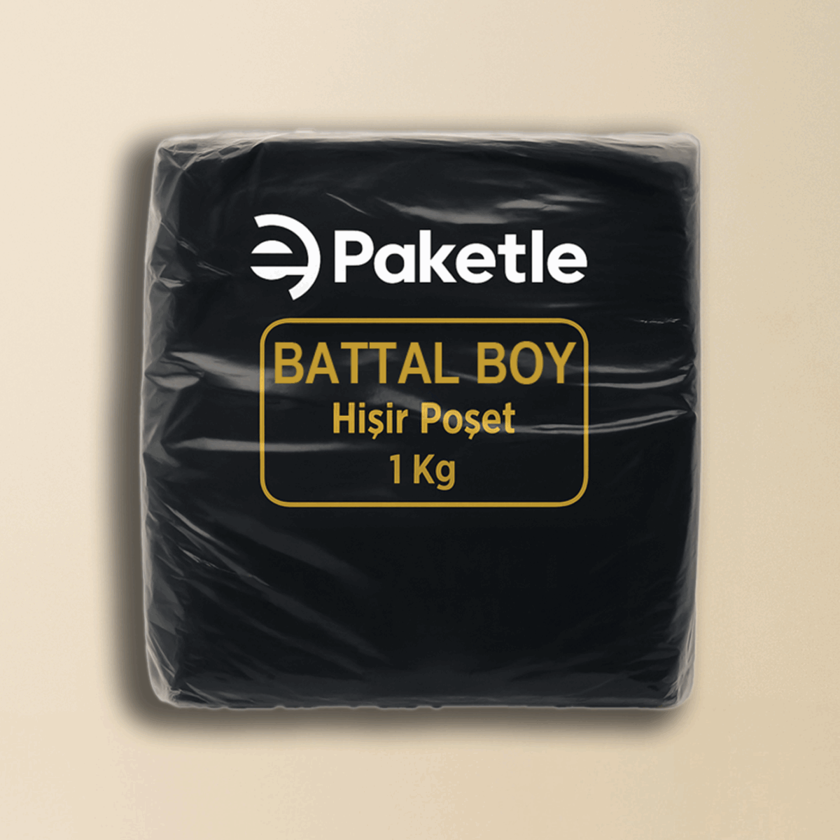 Siyah Battal Boy Atlet Poşet – 1 KG Paket – 10 KG Koli