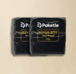 Siyah Büyük Boy Atlet Poşet – 1 KG Paket – 10 KG Koli