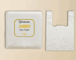 Orijinal Şeffaf Hışır Poşet Jumbo Boy – 1 KG Paket – 10 KG Koli