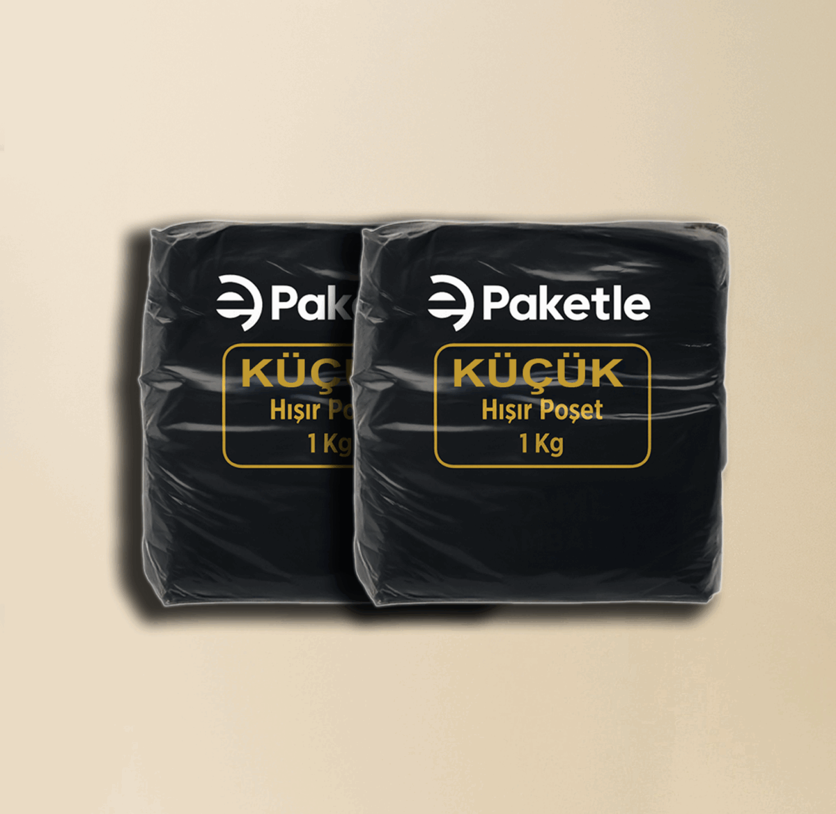 Siyah Küçük Boy Atlet Poşet – 1 KG Paket – Koli 10 KG (10 Paket)