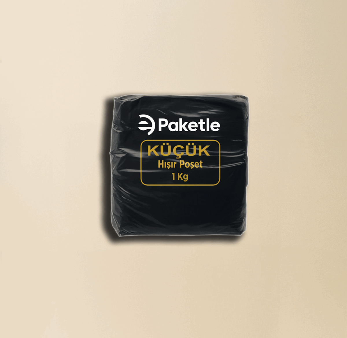 Siyah Küçük Boy Atlet Poşet – 1 KG Paket – Koli 10 KG (10 Paket)