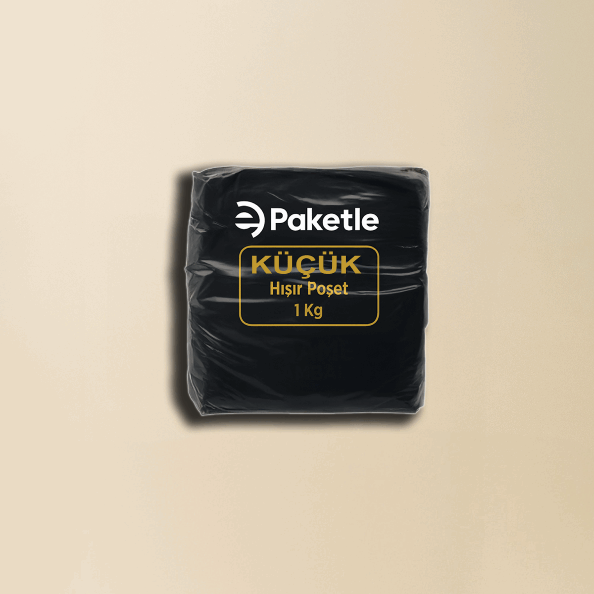 Siyah Küçük Boy Atlet Poşet – 1 KG Paket – Koli 10 KG (10 Paket)