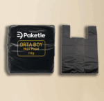 Siyah Orta Boy Atlet Poşet – 1 KG Paket – 10 KG Koli