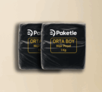 Siyah Orta Boy Atlet Poşet – 1 KG Paket – 10 KG Koli