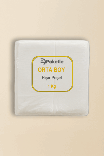 Hışır Atlet Poşet Orta Boy – 1 KG Paket – 10 KG Koli