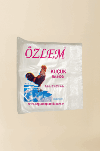 Özlem Küçük Boy Şeffaf Poşet – 600 g – 210–230 Adet