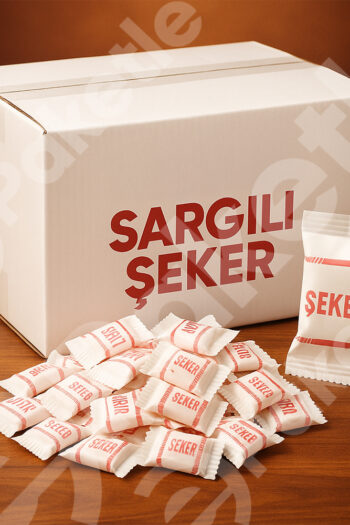 Tek Sargılı Küp Şeker – 2,5 gr – 4 kg Paket