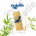 Dolphin bambu yassı çöp şiş – 25 cm uzunluk – 50’li doğal bambu şiş paketi – 50 paketlik koli – toplam 2.500 adet – çevre dostu ve hijyenik