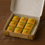 Baklava Kutusu 500 gr | 350 gr Karton İçi Sedefli | Tekli ve 200’lü Paket - Görsel 2