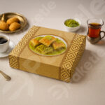 Baklava Kutusu 1000 gr | 350 gr Karton İçi Sedefli | Tekli ve 200’lü Paket - Görsel 2