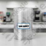 00 cc karton dondurma kase kapağı – düz kapak – 100’lü paket – 2000’li koli