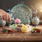 Şeffaf plastik dondurma kasesi 500 gr – 100’lü paket – 1200’lü koli