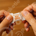 Tek Sargılı Küp Şeker – 2,5 gr – 4 kg Paket