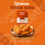 Tavuk Sosu Stick – 5x5 cm Tek Kullanımlık Sos – 1 gr – 1000’li Koli