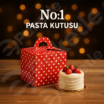 Kare Saplı Yaş Pasta Kutusu No:1 – 21×21×13 cm – 100’lü Paket – 500’lü Koli
