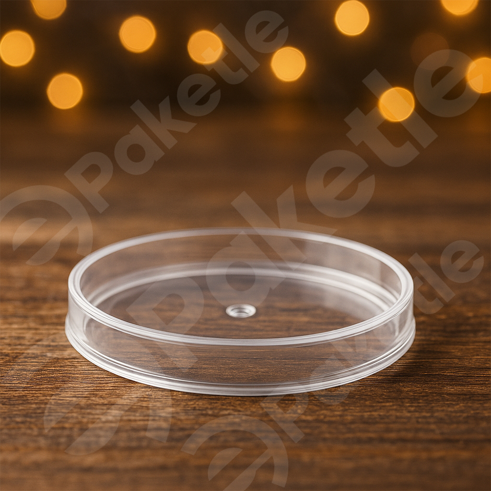 Plastik Tatlı Kabı Kapağı – 300 cc – 10’lu Paket – 200’lü Koli