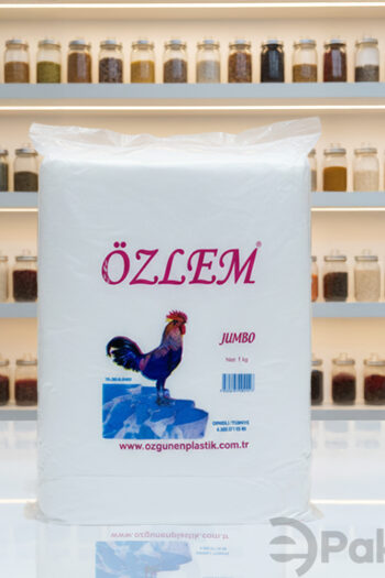 Özgüven Bakkaliye Naylon Torba Jumbo Net 1 Kg Dayanıklı ve Ekonomik