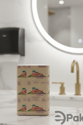 Komili Yuvam Profesyonel Dispenser Z Havlu 150 Yaprak 12 Paket 20x24