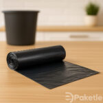 Endüstriyel Jumbo Çöp Torbası 80x110cm 300gr Siyah 20 Ruloluk Koli
