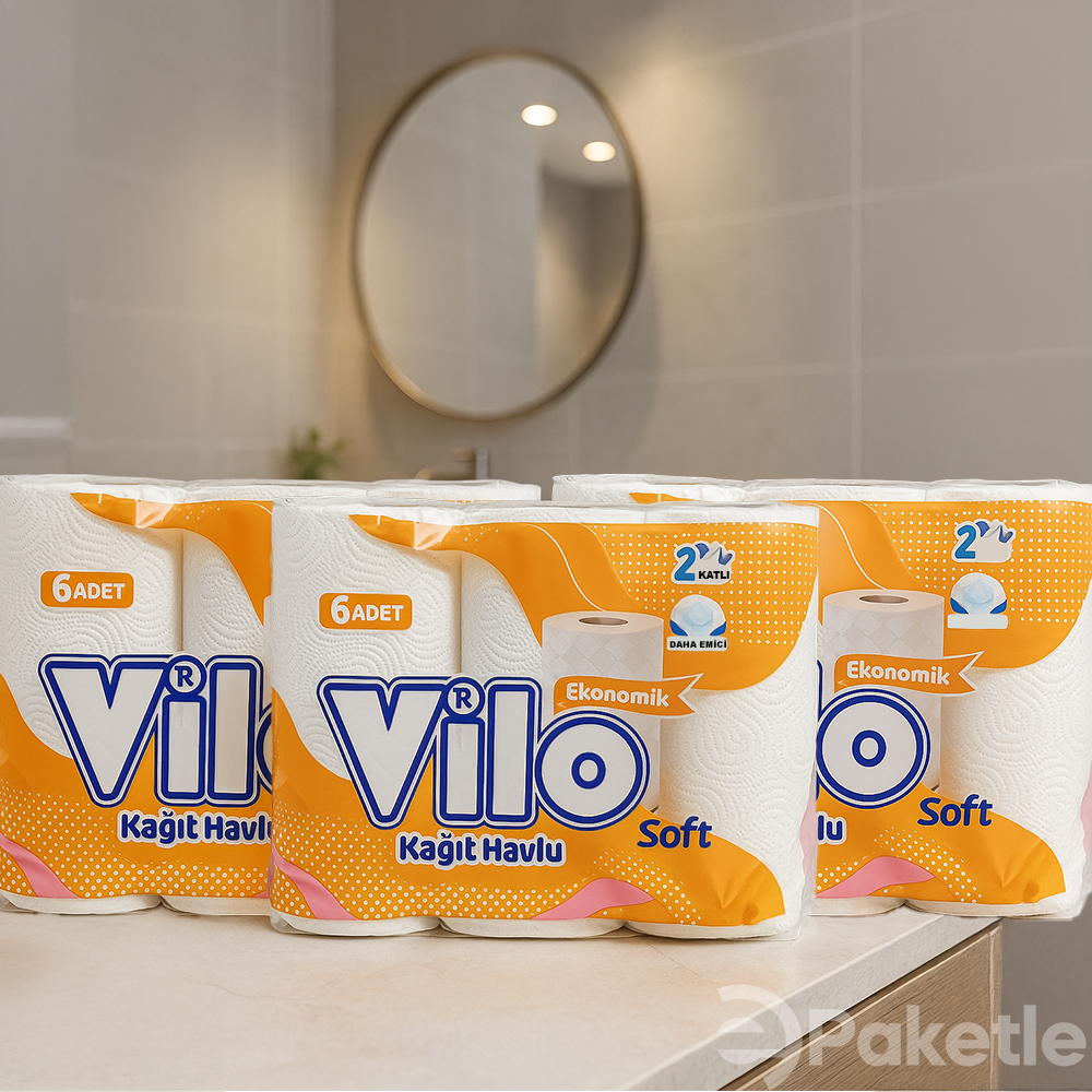 Koçal Vilo 24’lü Kağıt Havlu 2 Katlı Daha Emici