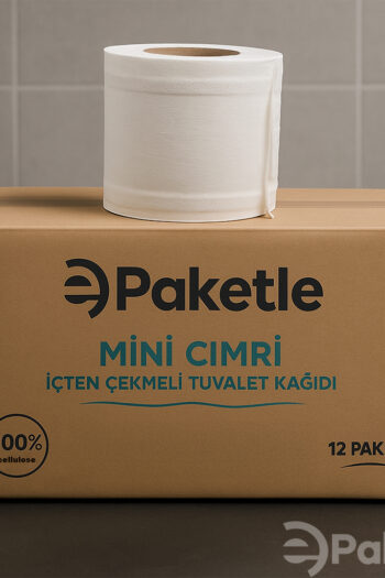 Mini Cimri İçten Çekmeli 12’li Tuvalet Kağıdı Ekonomik Paket