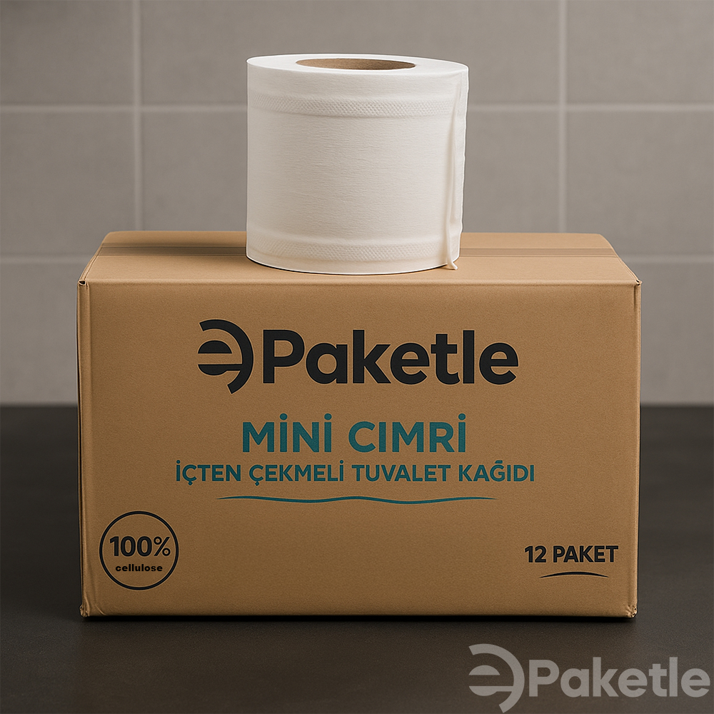 Mini Cimri İçten Çekmeli 12’li Tuvalet Kağıdı Ekonomik Paket