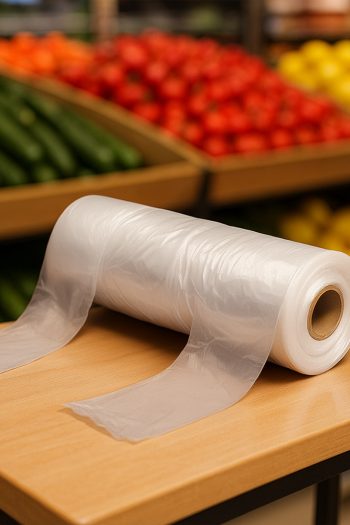 Rulo Hışır Poşet Manav Orta Boy (20 Rulo x 120’li)