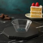 Kristal Puding Kabı 250 cc (Koli: 400 Adet)