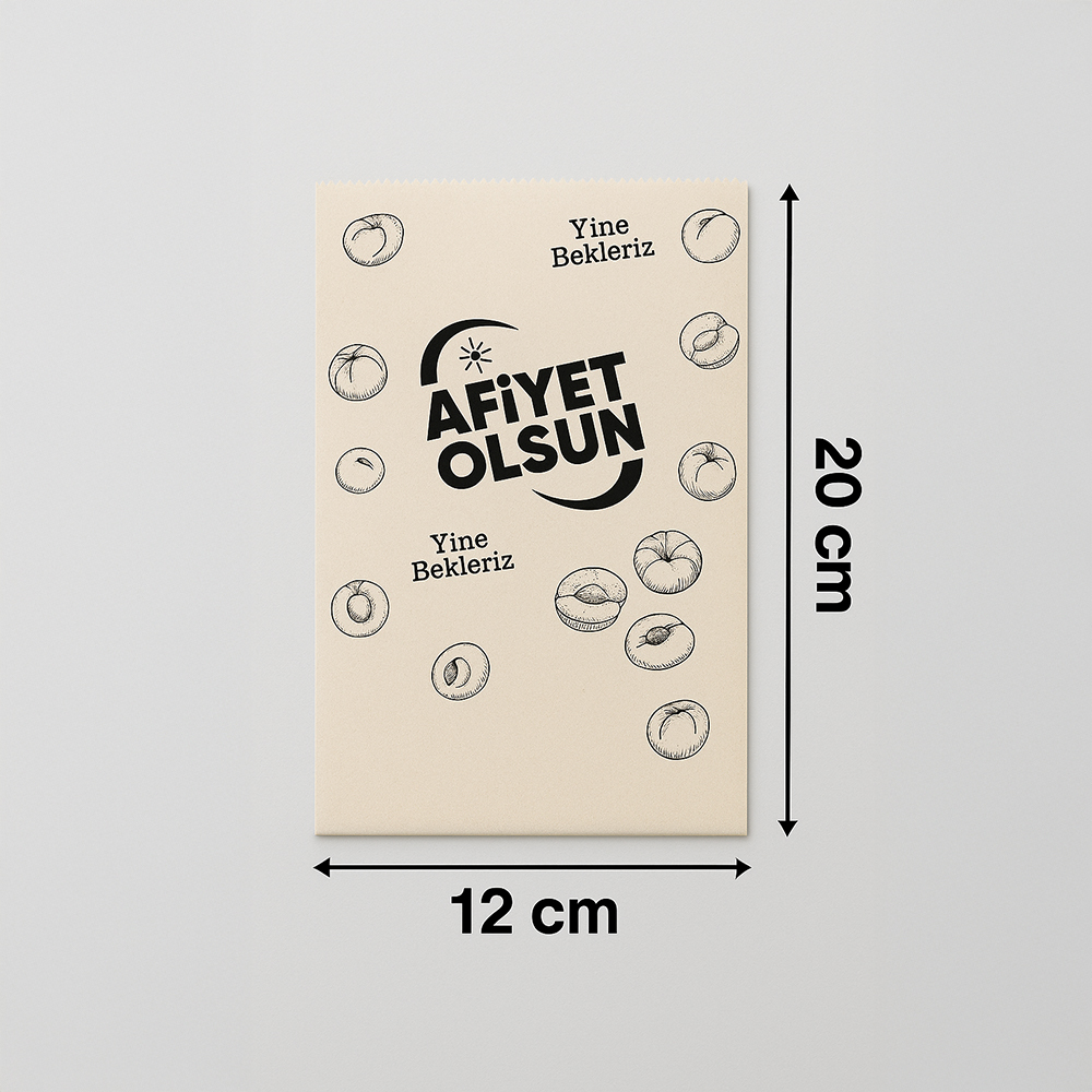 Kese Kağıdı Küçük Boy 12x20 Körüklü – Doğal, Çevre Dostu ve Ekonomik (10 Kg Paket)