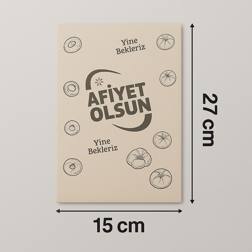 Kese Kağıdı  15x27 Körüklü – Doğal, Çevre Dostu ve Ekonomik (10 Kg Paket)
