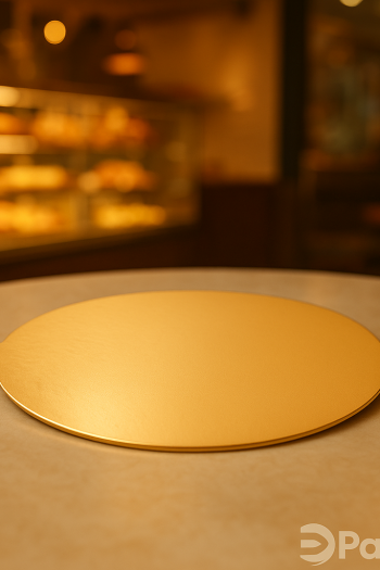 Gold Pasta Altı (Kalın) No:1 20 cm – Dayanıklı, Hijyenik ve Şık Sunum