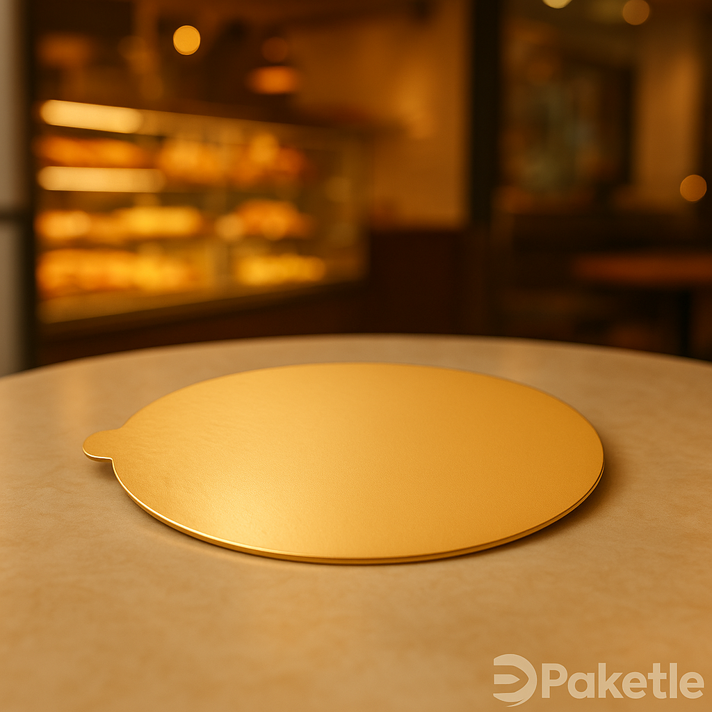 Gold Pasta Altı (Kalın) No:1 20 cm – Dayanıklı, Hijyenik ve Şık Sunum
