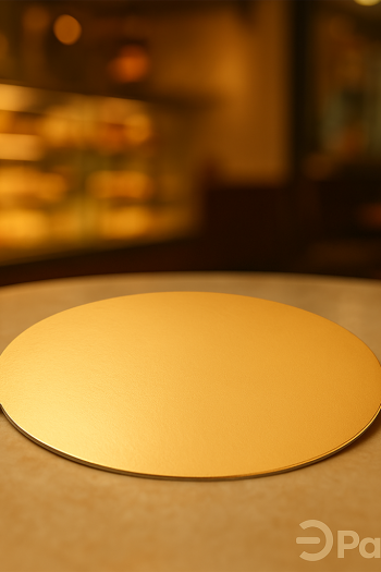 Gold Pasta Altı (Kalın) No:2 24 cm – Gold Kaplama, Dayanıklı ve Hijyenik