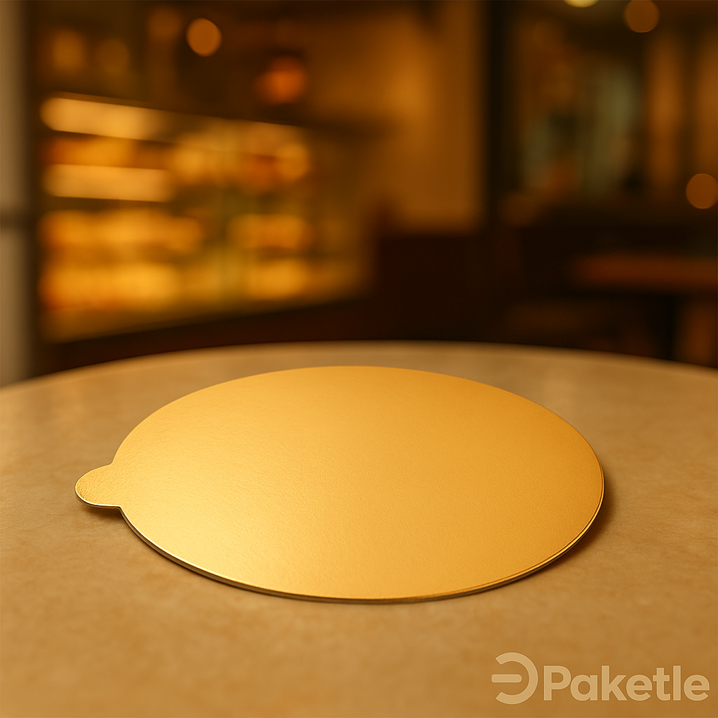 Gold Pasta Altı (Kalın) No:2 24 cm – Gold Kaplama, Dayanıklı ve Hijyenik