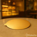 Gold Pasta Altı (Kalın) No:3 28 cm – Gold Kaplama, Dayanıklı ve Hijyenik