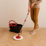 Turbo Pedallı Yer Silme Temizlik Seti (Mop & Paspas – Pratik Çift Fonksiyonlu) - Görsel 7
