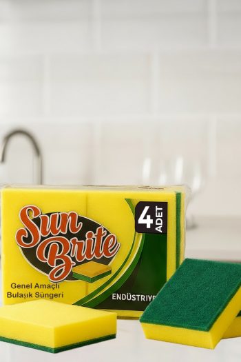 4’lü Endüstriyel Bulaşık Süngeri