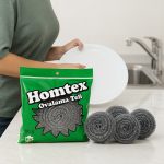 Homtex Bulaşık Ovma Teli 4’lü 60 gr - Görsel 2