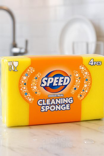 Speed Endüstriyel Bulaşık Süngeri 4’lü